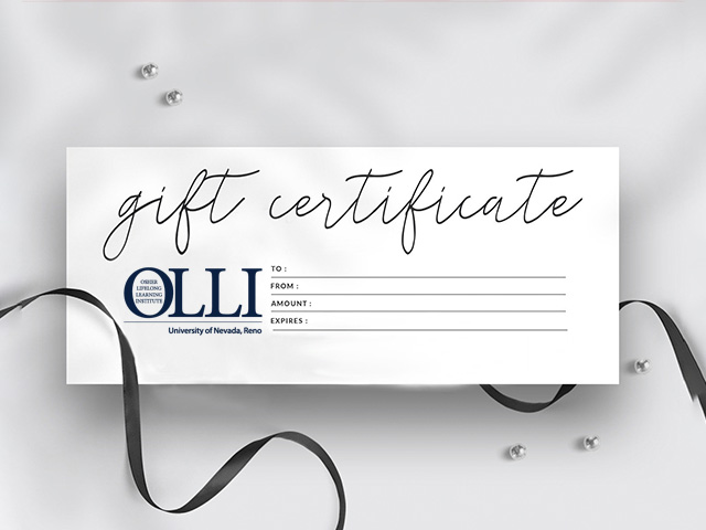OLLI Gift Certificate
